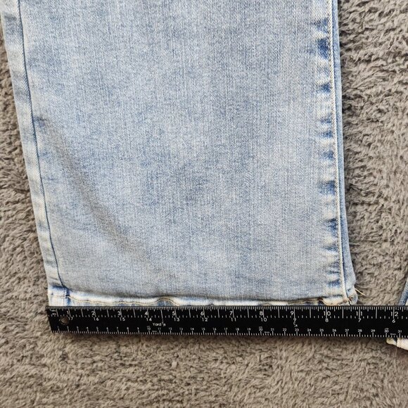 Free People We the Free Jayde Super High Waisted Stretch Flare Jeans Sz 29 Long - Picture 7 of 10